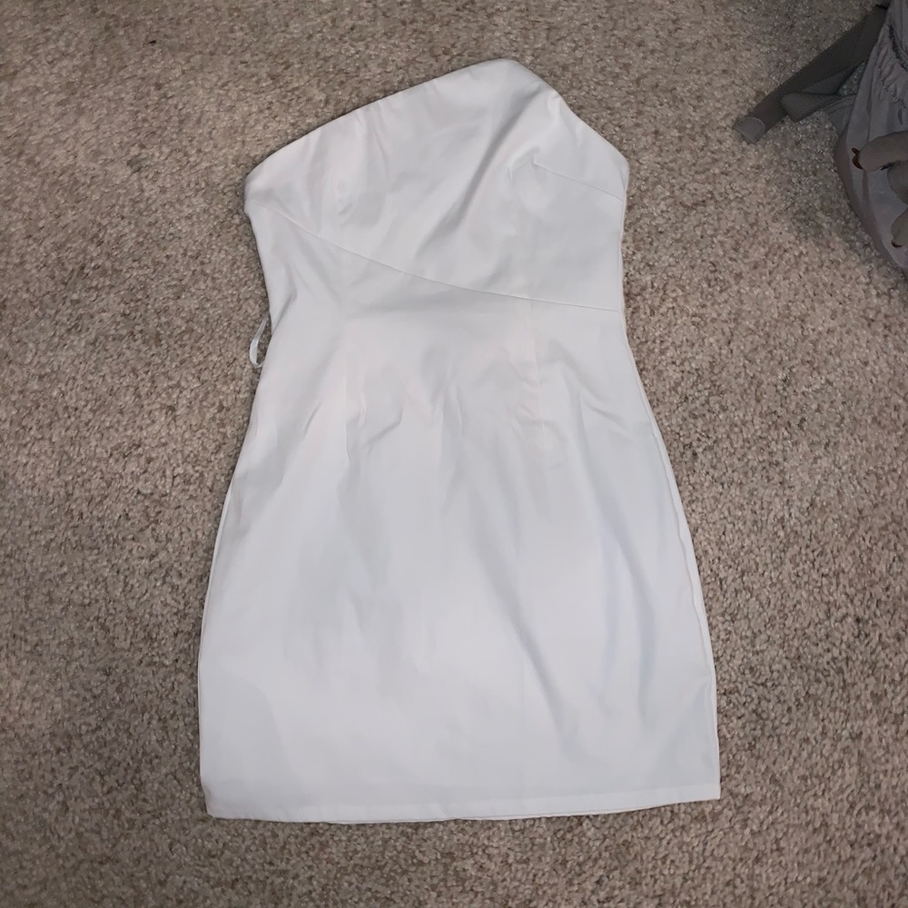 White Superdown Dress